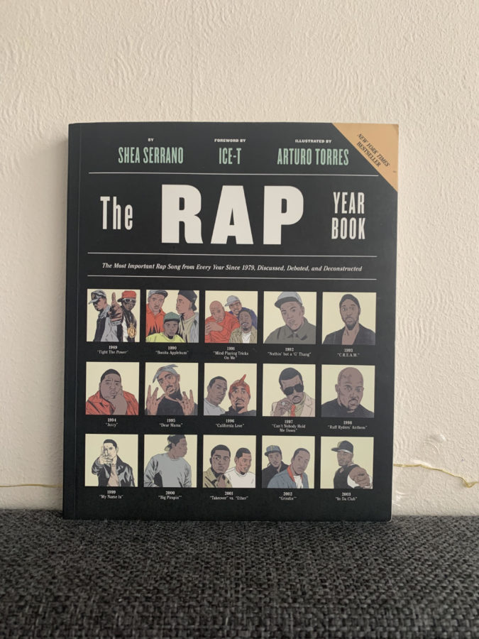 the rap year book cover